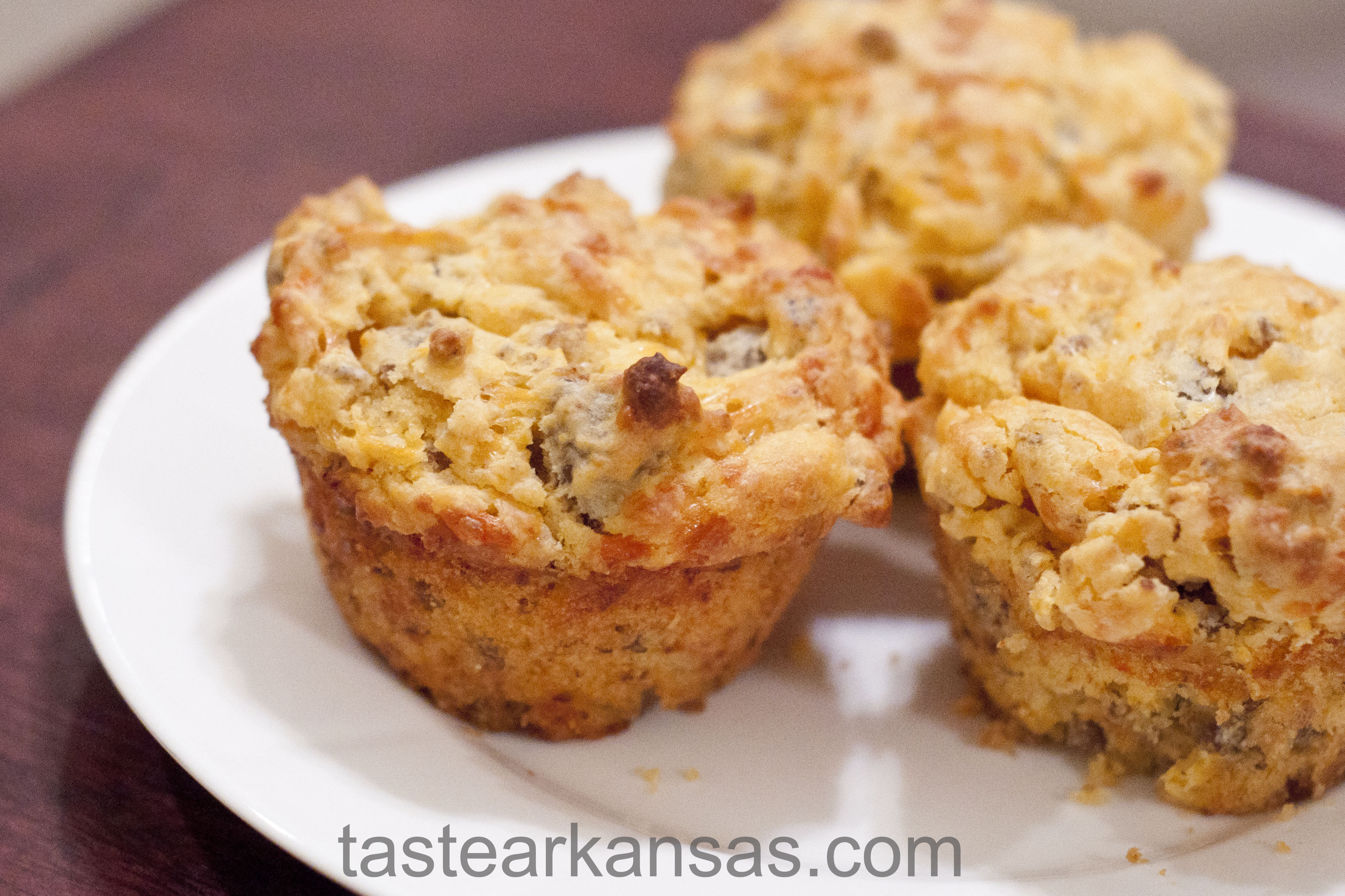 Sausage and Cheese Breakfast Muffins
