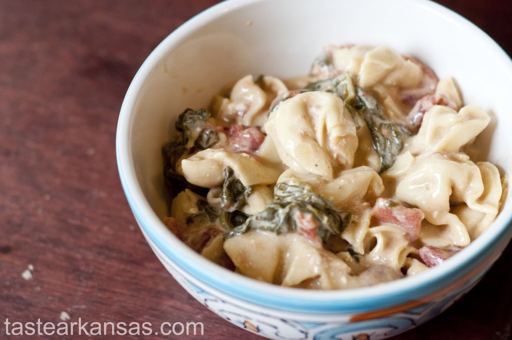 Slow Cooker Spinach Tortellini Taste of Arkansas