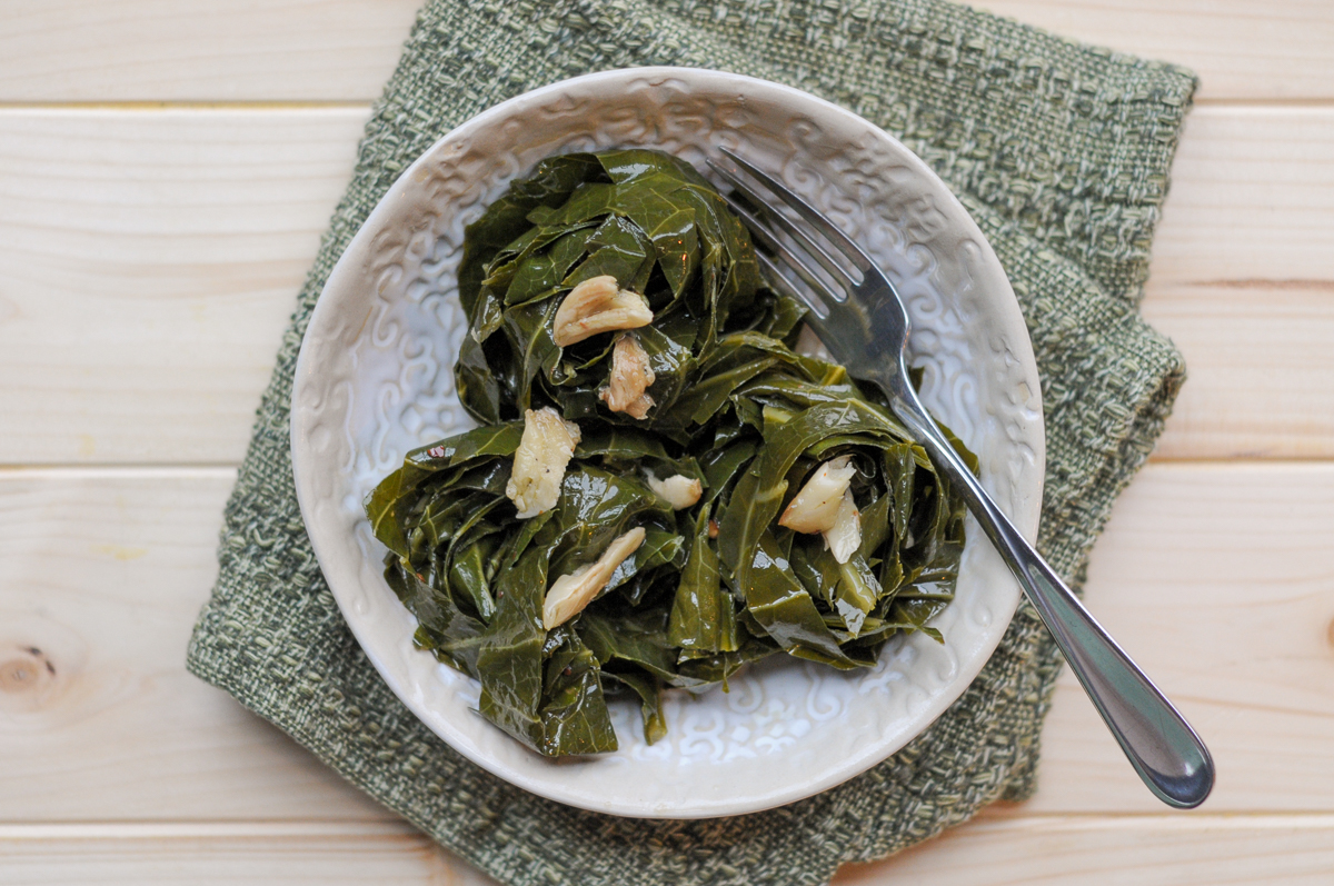 SPICY GARLIC COLLARD GREENS Taste of Arkansas